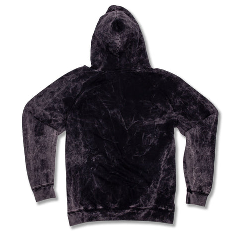 vintage wash hoodie cloud black back